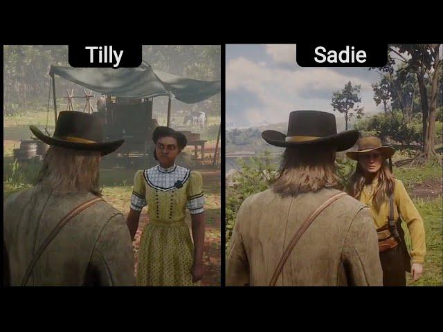 The Reason Why I Dislike Sadie Adler (Tilly Vs Sadie's Item Request) - RDR2