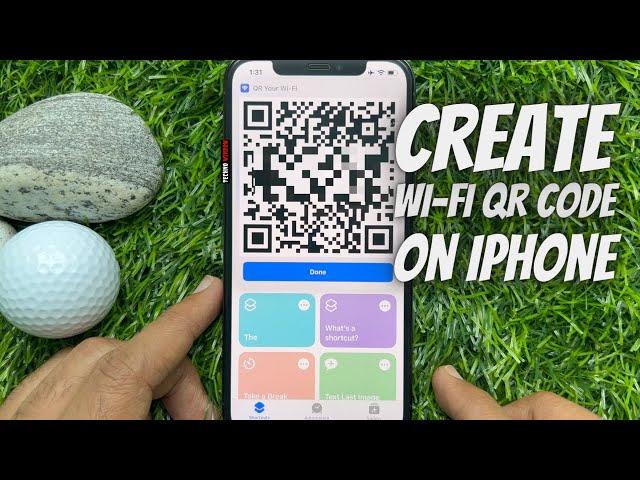 How to Create a Wi-Fi QR code on iPhone (2022)