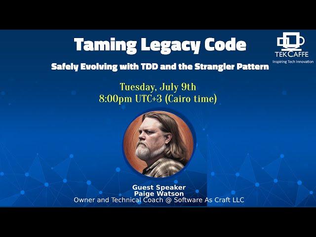 Taming Legacy Code: Safely Evolving with TDD and the Strangler Pattern