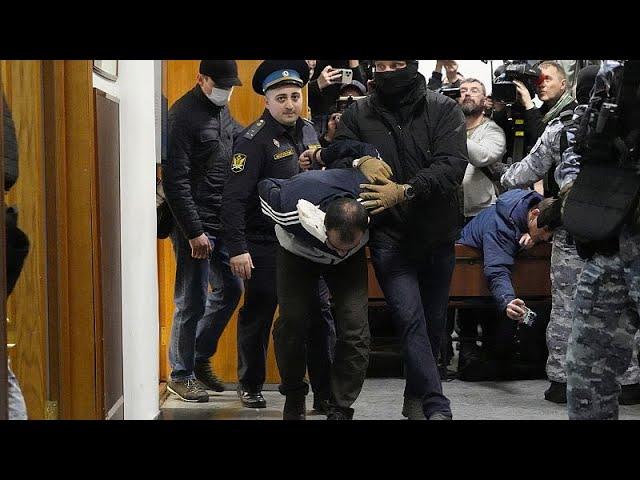 Suspects in Moscow attack appear in court