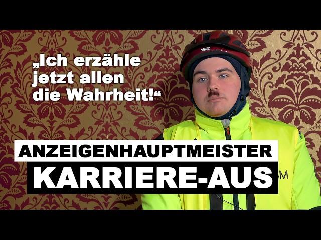 ANZEIGENHAUPTMEISTER: Karriereende, Freundin, Million, Schule, Bart, Beruf, Klauen, Schläge, Zukunft