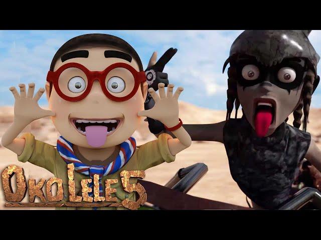 Oko und Lele  Folge 85 - Bösewicht  CGI Animierte Kurzfilme Lustige Cartoons