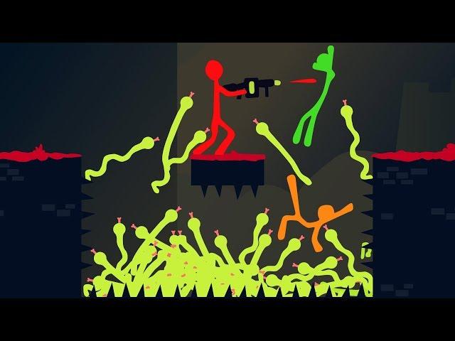 CRAZY SNAKE BATTLE ROYALE! (Stick Fight)