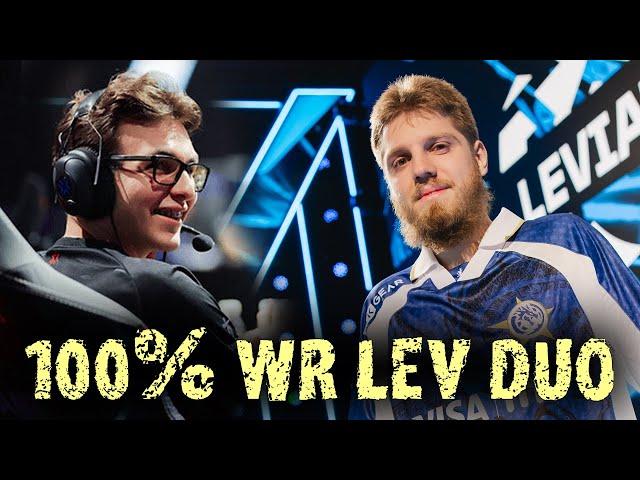 THIS DUO HAS A 100% WR IN RANKED - LEV DEMON1 & LEV ROSSY