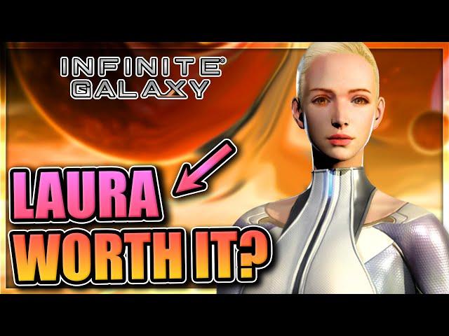 Is Laura worth it in Infinite Galaxy? [Legendary crew review]