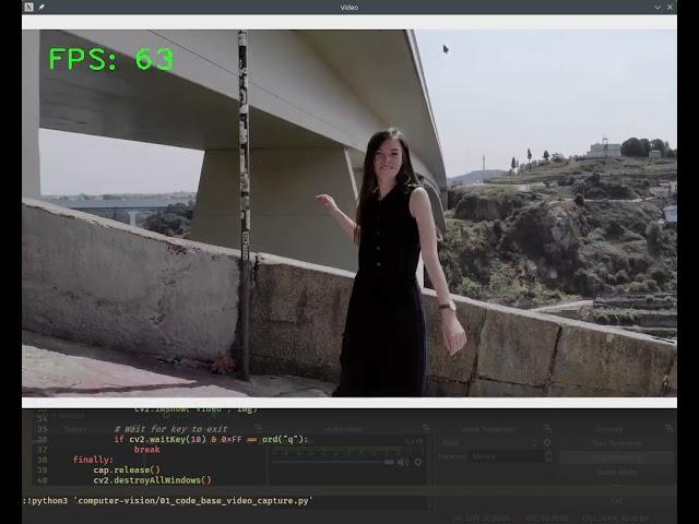 Video Capture using OpenCV