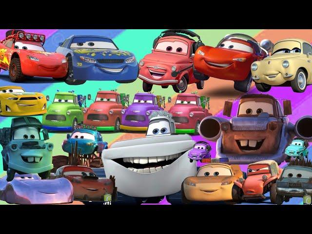 Looking For Disney Pixar Cars 3 Lightning Mcqueen, Doc Hudson, Fillmore, Jackson Storm, Bobby Swift