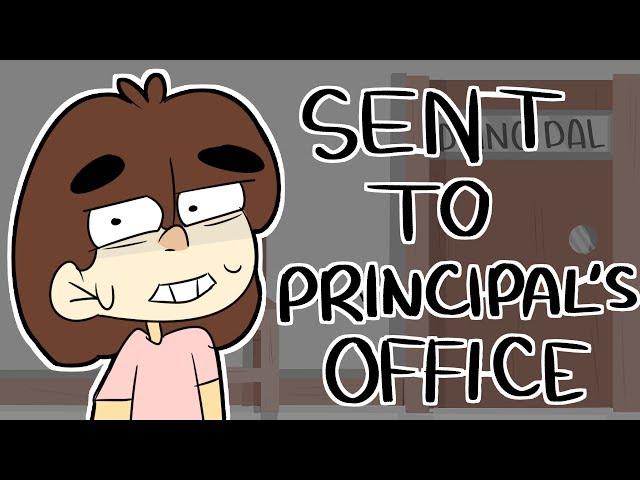 FIRST TIME SENT TO THE PRINCIPAL'S OFFICE! | Storytime Animation