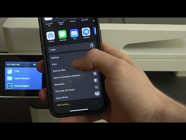 How to print Using iPhone on Lexmark NB2200 series / Print on Lexmark MB2235i using iPhone