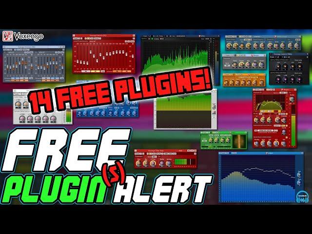 FREE PLUGIN ALERT - 14 FREE PLUGINS from Voxengo 