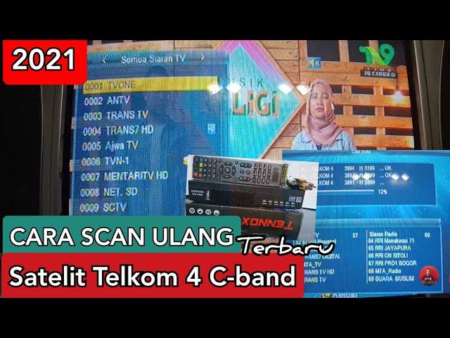 Cara Scan Satelit Telkom 4 di Receiver Mpeg4 2021