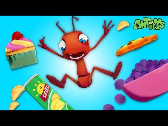 Oddbods Present: Antiks | Ants At A Picnic | Funny Cartoons For Kids