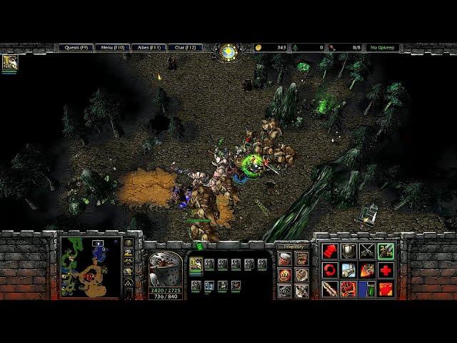 Warcraft 3: Hired Sword: Windora Contract - RPG Single Player Map