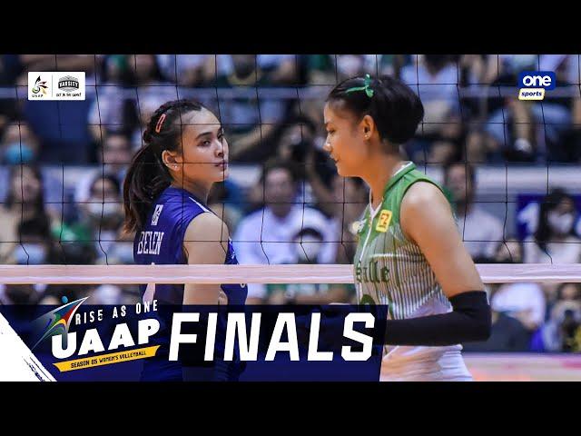 Canino, Belen exchange staredowns | UAAP Season 85 Women's Volleyball