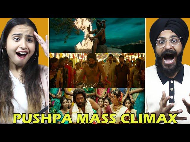 PUSHPA MASS CLIMAX SCENE Reaction | Icon Star Allu Arjun VS Fahadh Faasil