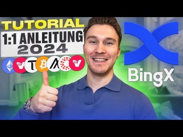 Ausführliches BingX Tutorial  Kryptos kaufen, verkaufen, versenden, Futures & mehr (Deutsch/German)