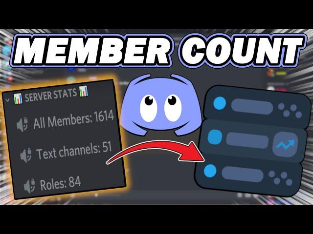 How to setup Discord server stats bot 2021 (mobile and pc)