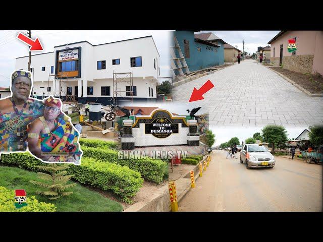 EXCLUSIVE tour of the most Beautiful Village in Ghana, Domasua that Jnana has built in just 1 year