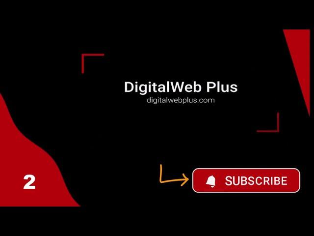 DigitalWeb Plus Intro Video