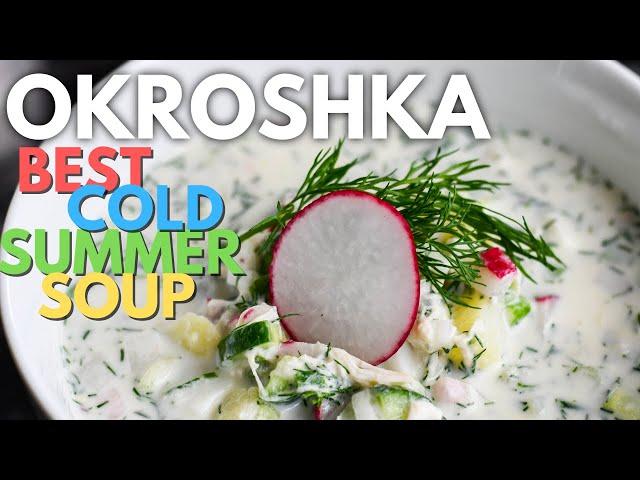 OKROSHKA - The Most Loved Refreshing Summer Soup from Eastern Europe | Lose Weight Focus Recipe