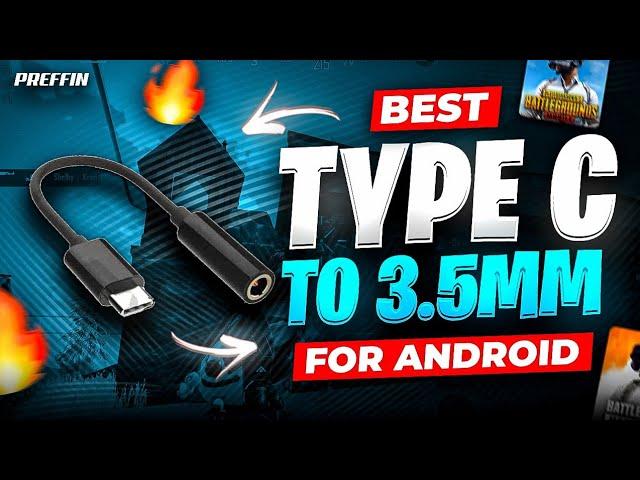 Best Type C to 3.5mm Connector | Best Type C to 3.5mm jack for Gaming