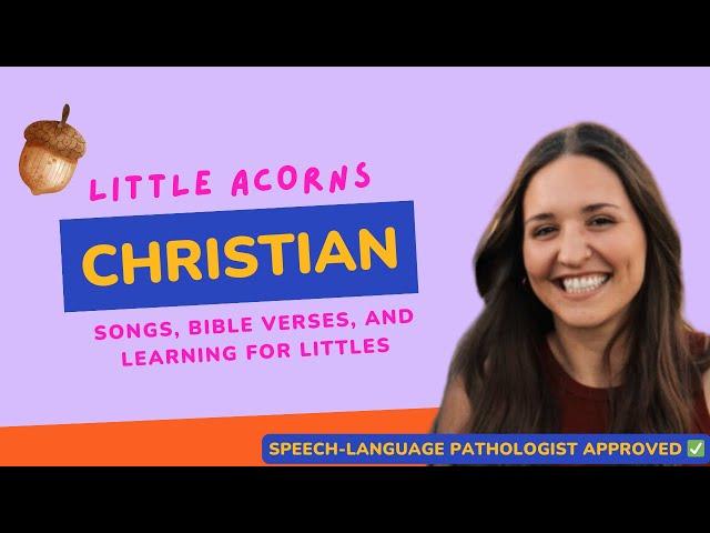 Christian Toddler Learning, Songs, and Fun with Ms. Lettie | JESUS MADE YOU! | Little Acorns