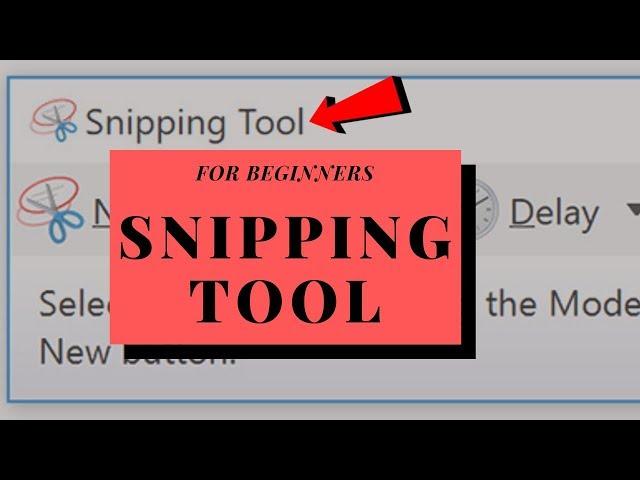 How to Use Snipping Tool (FAST & EASY)