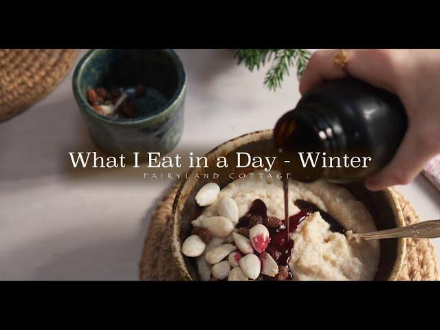 What I Eat in a Day - Winter - Plant Based