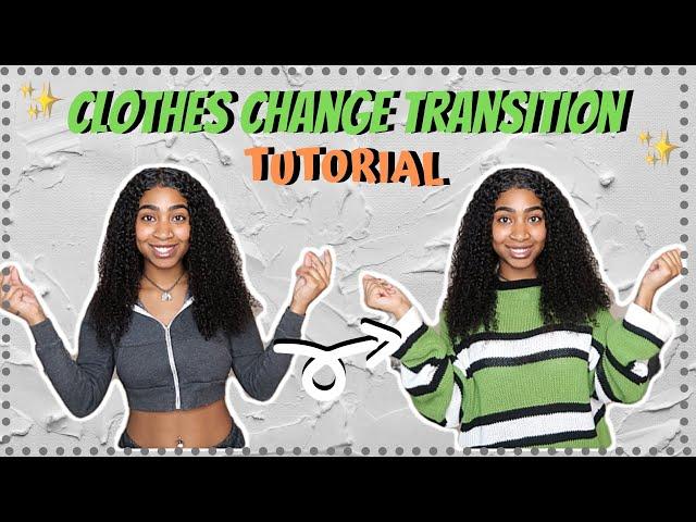 Jump & Snap Clothes Change Transition for Tik Tok & YouTube | Easy Video Transitions Tutorial ⭐️