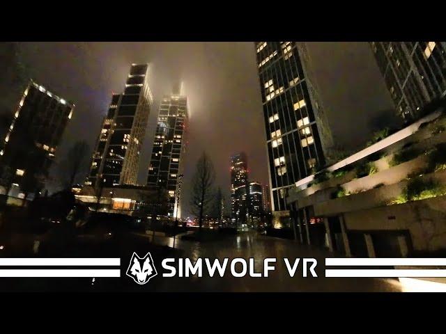 London Nightwalk with Cybercity style music and random NPCs by SIMWOLF VR #simwolfvr