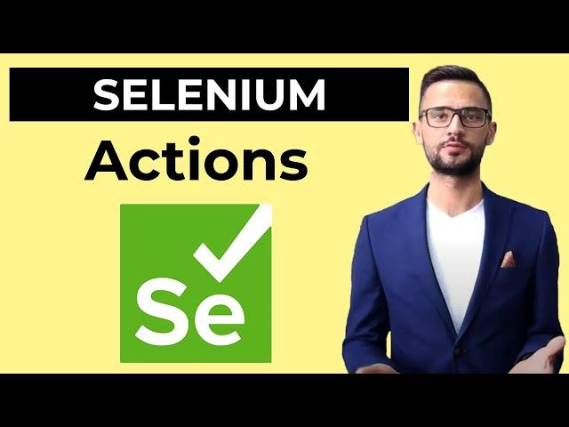 Selenium webdriver уроки actions | Автоматизация тестирования