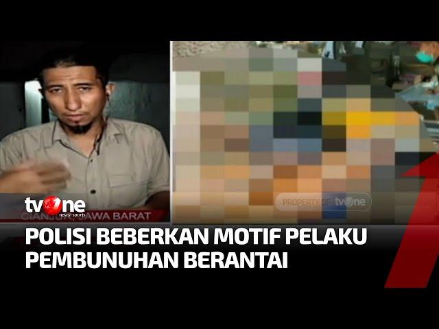 Motif Supranatural di Balik Pembunuhan Berantai Bekasi Cianjur | Kabar Utama tvOne