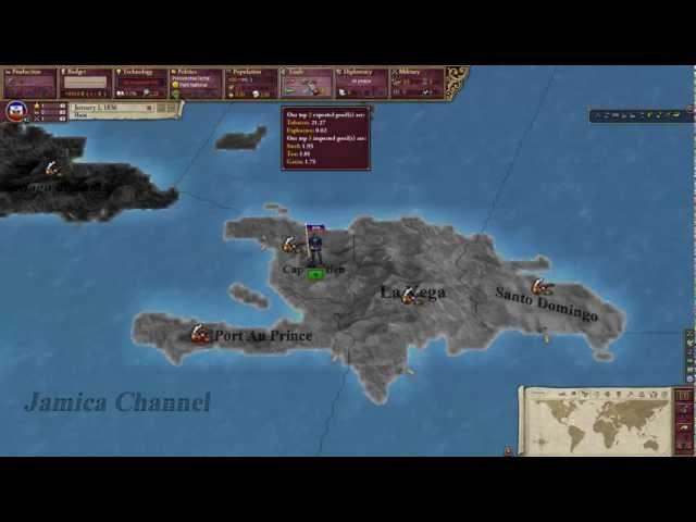 DeFlap Plays - Victoria 2: Part 1 - Haiti: A rough start