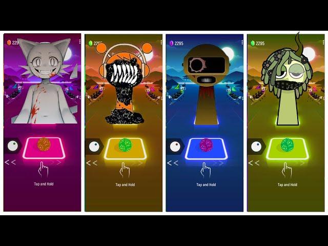 INCREDIBOX SPRUNKI   Tiles Hop Edm Rush Game  ZoonomalyTheme Song Cover