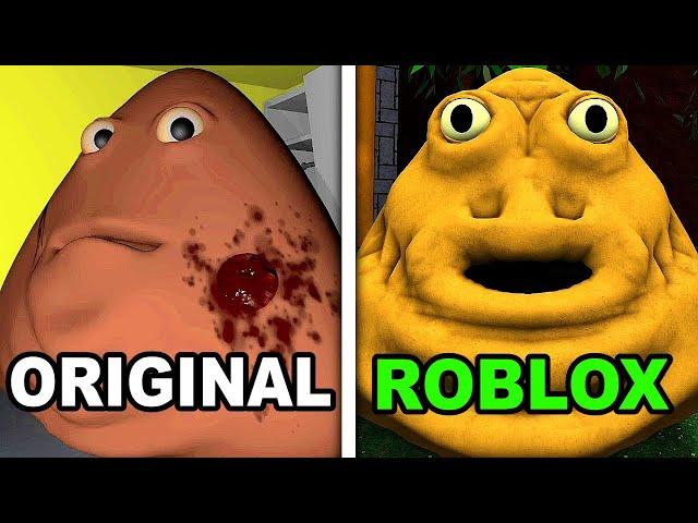 Bou's Revenge: Original VS. Roblox - ALL Endings Comparison (Showcase)