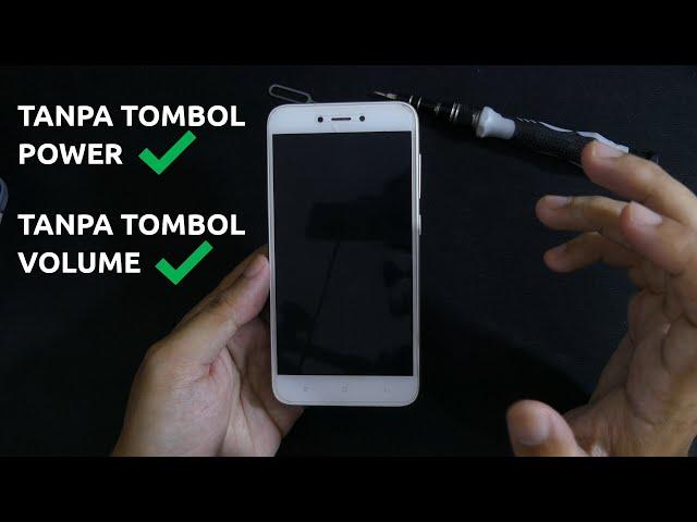 Cara Menghidupkan HP Xiaomi Tanpa Tombol Power Dan Volume