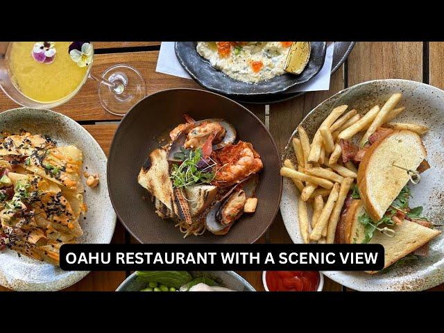 OAHU RESTAURANT WITH A SCENIC VIEW