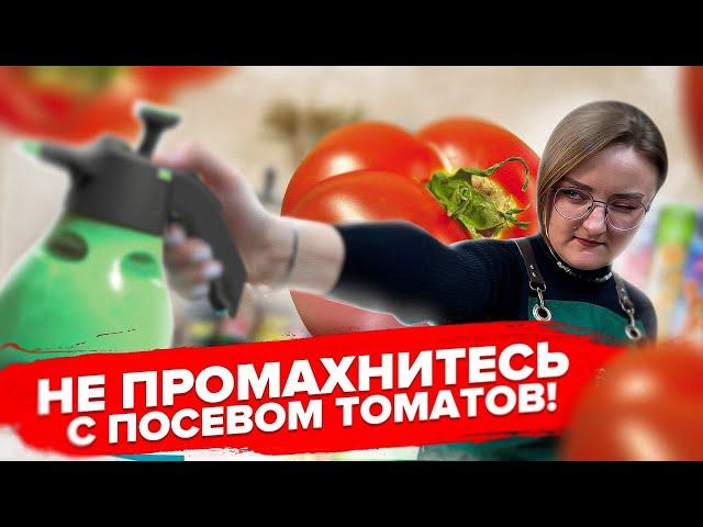 ПРОСТОЙ ПОСЕВ ТОМАТОВ! Как сеять томаты и не пересаживать?