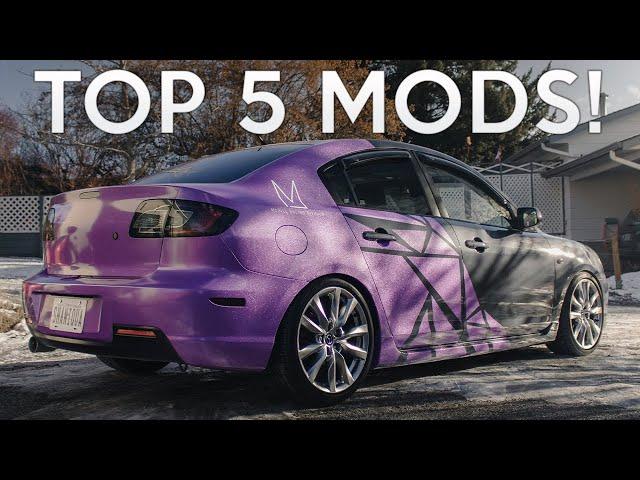 Top FIVE Mazda 3 Mods | Mod Guide
