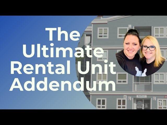 How to Make a Safe Offer on an Apartment Building - Adding The Ultimate Rental Unit Addendum