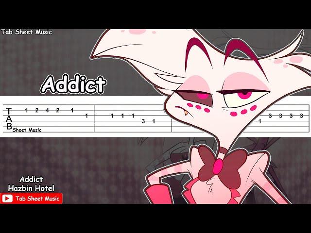 Hazbin Hotel - Addict Guitar Tutorial