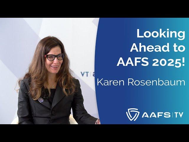 Looking ahead to AAFS 2025!