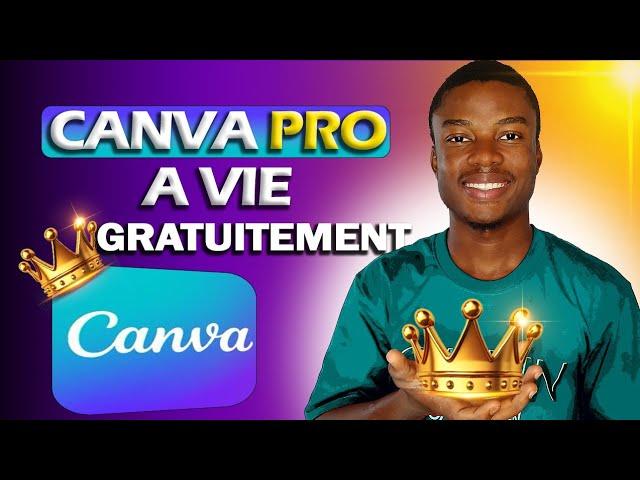 Comment avoir CANVA PRO gratuitement à vie