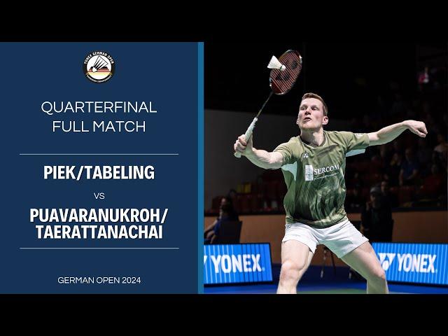 Piek/Tabeling (NED) vs Puavaranukroh/Taerattanachai (THA) | FULL MATCH