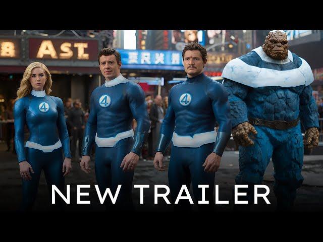 The Fantastic Four: First Steps Second Trailer (2025) Pedro Pascal, Vanessa Kirby | FM2