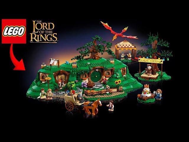 Huge Shire: LEGO Lord of the Rings 'Hobbiton' 2025 Image! | Set 10354