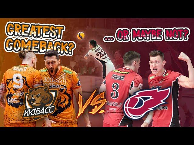 Reacting to Fakel Volley vs. Kuzbass Kemerovo (My Latest Match)