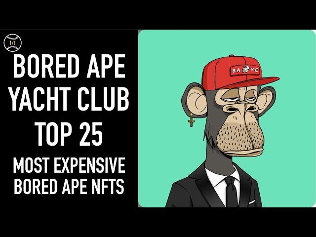 Bored Ape Yacht Club: Top 25 Most Expensive NFTs Sold