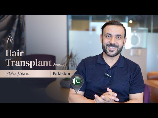 Tahir Khan's Hair Transplantation Journey