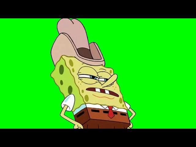 SpongeBob Green Screen: Spongebob "Alright pinhead"